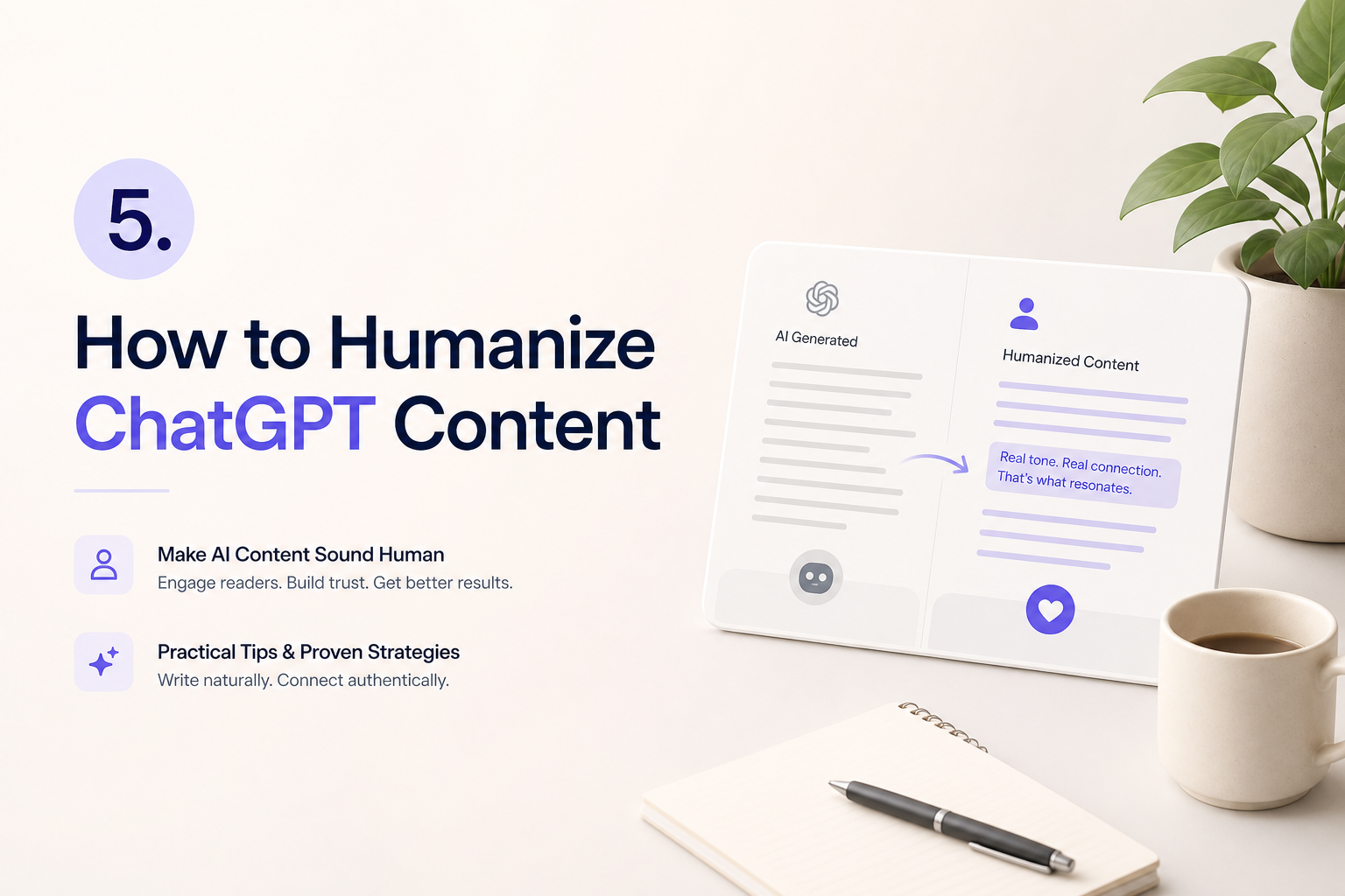 How to Humanize ChatGPT Content