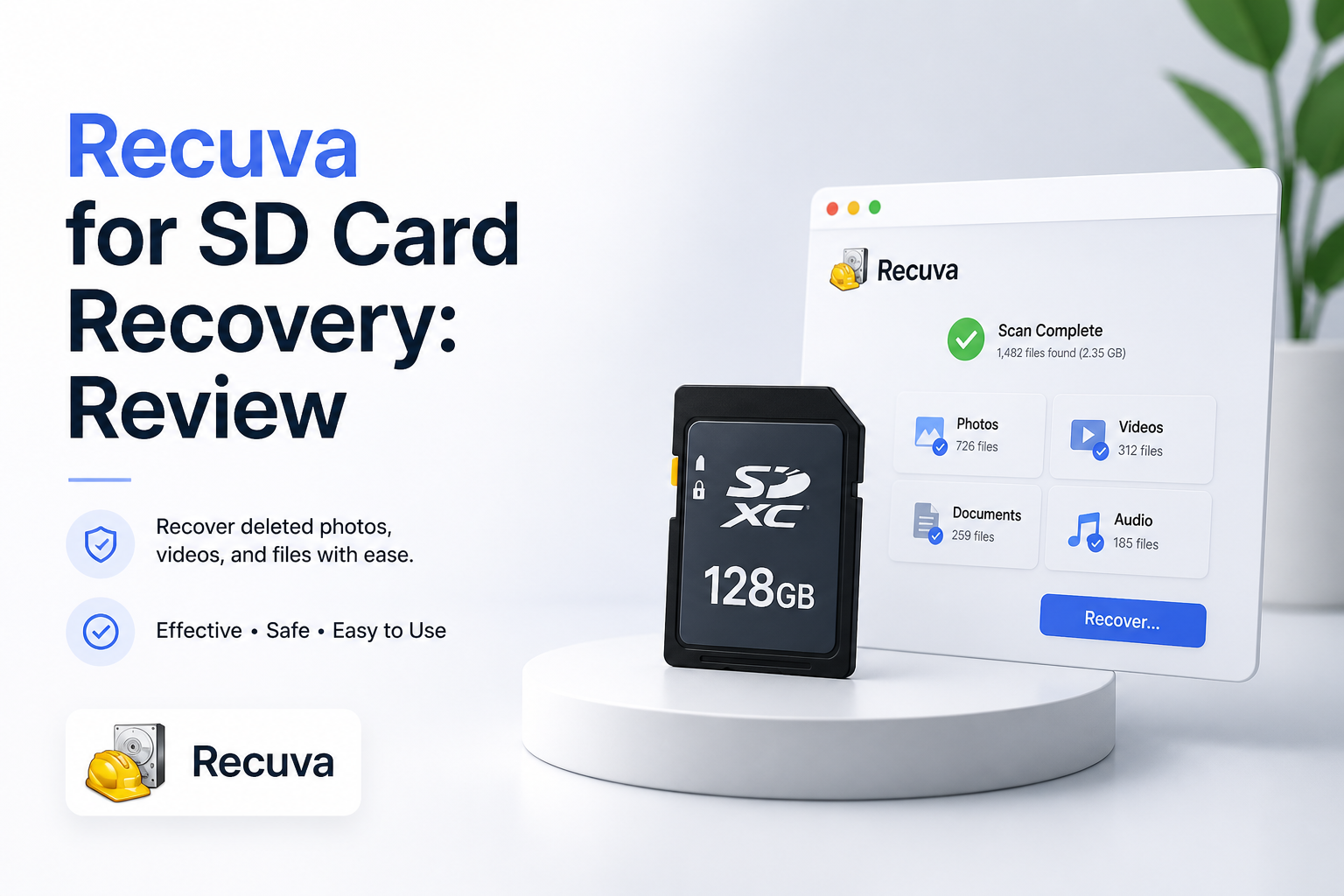 Recuva for SD Card Recovery: Review 2026